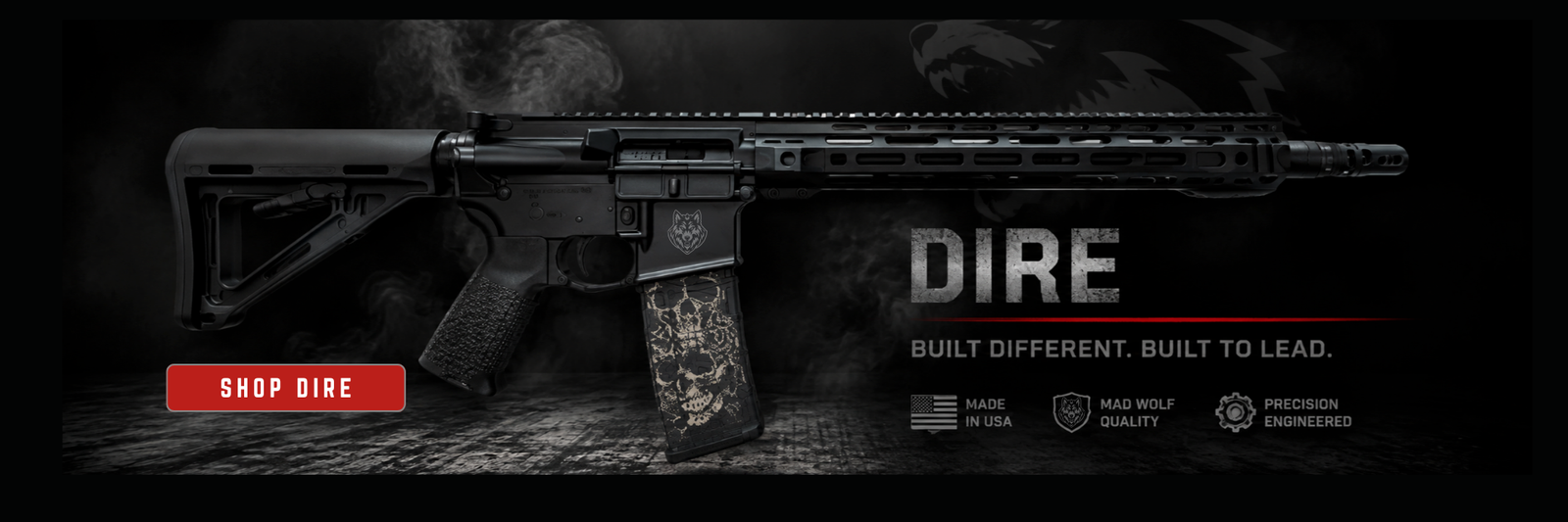 Mad Wolf Hero AR 15 - DIRE Mad Wolf Hero AR 15 - DIRE