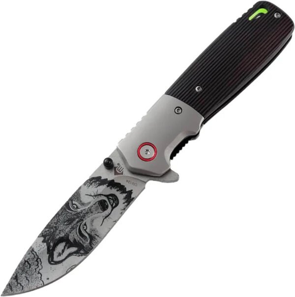 51u4TuK+AiL._AC_SL1500_ Custom Engraved Folding Pocket Knife (fluorescence Wolf)