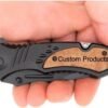 51z1RRdXERL._AC_ Custom Engraved Folding Pocket Knife (Tactical Black)