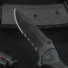 61HuCuW2iIL._AC_SL1500_ Custom Engraved Folding Pocket Knife (Tactical Black)