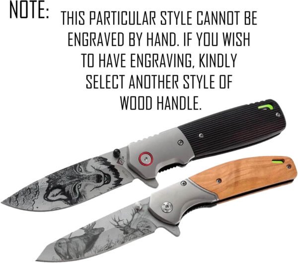 71ry2-fir1L._AC_SL1500_ Custom Engraved Folding Pocket Knife (fluorescence Wolf)