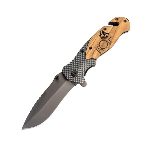 x50-x Custom Engraved Folding Pocket Knife (X50 Tactical)