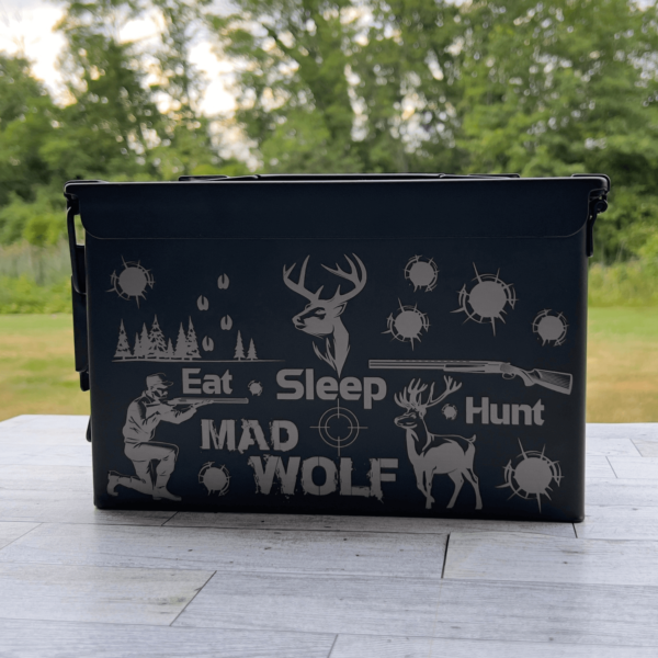 Ammo Can Personalized Metal Ammo Can, .30 Caliber, .50 Caliber