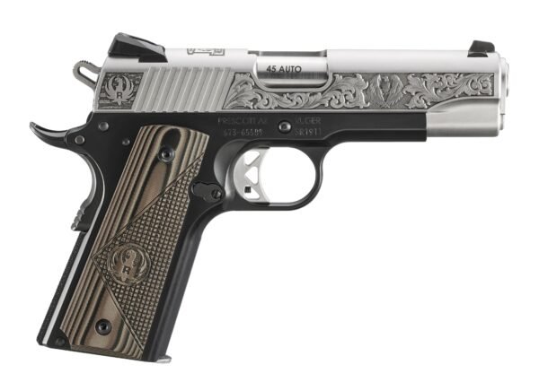 16703r6094.jpg RUGER SR1911 CMDR 45ACP BROWN GRIP