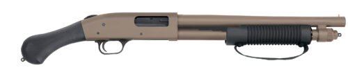 MOSSBERG 590 SHOCKWAVE 12/14 3" BL/FDE