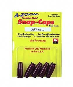 AZOOM SNAP CAPS 357SIG 5/PK