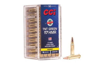 CCI951_1.jpg CCI 17HMR 16GR TNT GREEN 50/2000