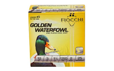 F123SGW2_1.jpg FIOCCHI 12GA #2 GOLDEN 25/250