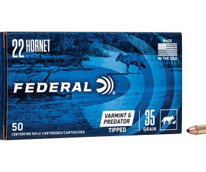 FED AM EAGLE V&P 22HRN 35GR 50/500