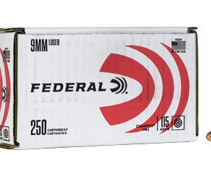 FED CHAMP 9MM 115GR FMJ 250/1000