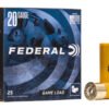 FED GAME LOAD 20GA 2 3/4" #8 25/250
