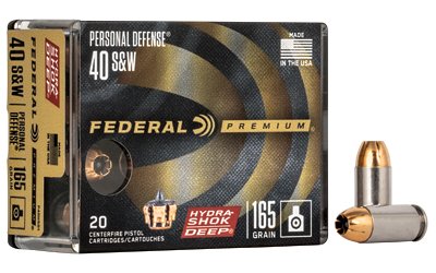 FEP40HSD1_1.jpg FED HYDSHK DP 40S&W 165GR JHP 20/200