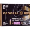 FEP45HST2TM100_1.jpg FED PRCTC & DFND 45ACP HST/SYN 230GR