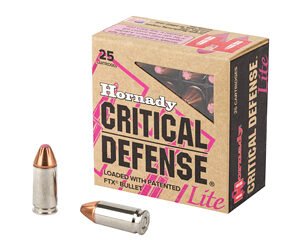 HRNDY CD 9MM 100GR FTX LITE 25/250