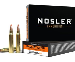 NOSLER 223 REM 55GR BT 20/200