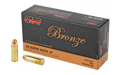 PMC38SA_1.jpg PMC BRNZ 38SUPER +P 130 FMJ 50/1000