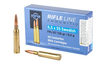 PPUPP6SWF_1.jpg PPU 6.5X55 SWEDISH FMJ 139GR 20/200