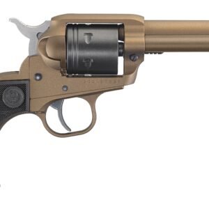 RUGER WRANGLER 22LR BRNZ/SY 4.6" 6SH