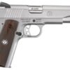 RUSR1911CMD.jpg RUGER SR1911 45ACP SS 4.25" 7+1 FS