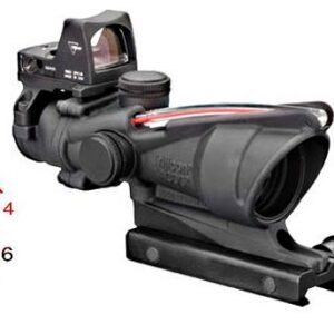 TRIJICON ACOG 4X32 RED BLSTC CHEV .223