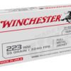 WIN USA TRGT 223REM 55GR FMJ 20/1000