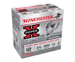 WIN SPR-X XT HV 12GA 2.75" #2 25/250