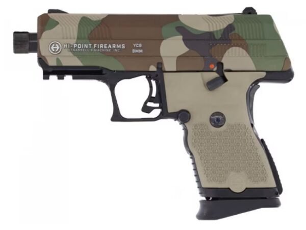 c9camo0321.jpg HI-POINT C-9 9MM M81 CAMO 10+1 3.93" TB