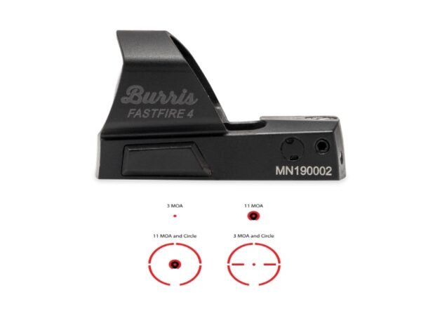 fastfire4bb86.jpg BURRIS OPTICS FASTFIRE IV MULTI-RETICLE