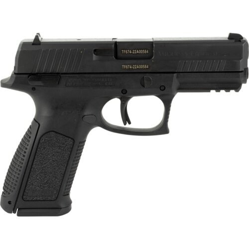 https3A2F2Fmedia.chattanoogashooting.com2Fimages2Fproduct2FAKATIGFXS9102FAKATIGFXS910-2.jpg ATI HGA FXS9 Handgun 9mm Luger 10/rd CZ75 Magazine 4.1" Barrel Black