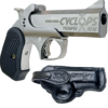 https3A2F2Fmedia.chattanoogashooting.com2Fimages2Fproduct2FBEBACYP50AE2FBEBACYP50AE-1.png Bond Arms Cyclops Satin Package Handgun .50 AE Single Shot 4.25" Barrel Satin with Holster