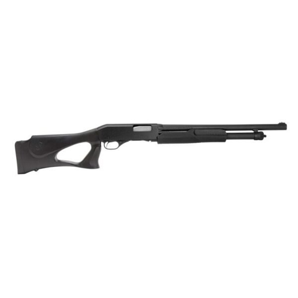 https3A2F2Fmedia.chattanoogashooting.com2Fimages2Fproduct2FBV232462FBV23246.jpg Savage Arms 320 Security Thumbhole Shotgun 12 ga 3" Chamber 5rd Capacity 18.5" Barrel Black