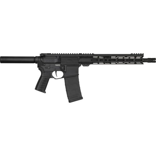 https3A2F2Fmedia.chattanoogashooting.com2Fimages2Fproduct2FCA30AD60FAB2FCA30AD60FAB-1.jpg CMMG Banshee Mk4 Handgun .300 BLK 30rd Magazine 12.5" 5/8x24 Threaded Barrel Black