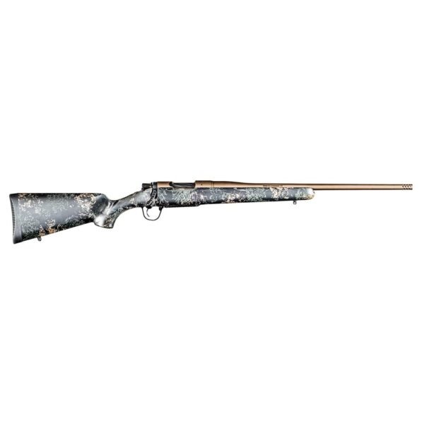 https3A2F2Fmedia.chattanoogashooting.com2Fimages2Fproduct2FCQ80101191002FCQ8010119100.jpg Christensen Arms Mesa FFT Rifle 7mm PRC 4rd 22" Burnt Bronze Barrel Carbon Stock with Green and Tan Accents