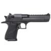 https3A2F2Fmedia.chattanoogashooting.com2Fimages2Fproduct2FDXDE44IMB2FDXDE44IMB-1.jpg Magnum Research Desert Eagle Handgun .44 MAG Pistol 8rd Magazine 6" Barrel Black Grip w/Integral Muzzle Brake