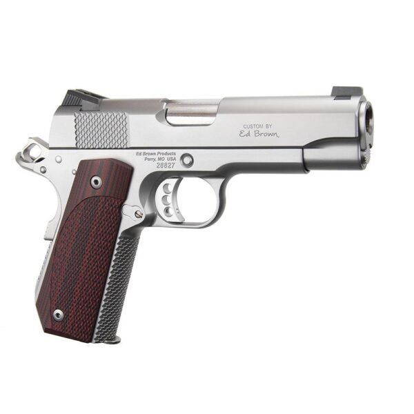 https3A2F2Fmedia.chattanoogashooting.com2Fimages2Fproduct2FEBKCSS2FKC-SS_252812529.jpg Ed Brown Kobra Carry Stainless Handgun .45 Auto 7rd Magazine 4.25" Barrel Thumb Safety