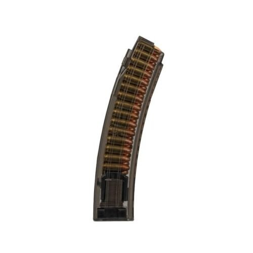 https3A2F2Fmedia.chattanoogashooting.com2Fimages2Fproduct2FEHSMKCZEVO302FEHSMKCZEVO30-1.jpg Elite Tactical Systems Carbon Smoke Series CZ Handgun Magazine 9mm 30/rd Smoke