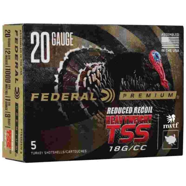 https3A2F2Fmedia.chattanoogashooting.com2Fimages2Fproduct2FFAPTSSX257F92FFAPTSSX257F9_1.jpg Premium Turkey Heavyweight TSS 20 ga 2-3/4" 1-1-1/8oz #9 1000 fps 5/ct