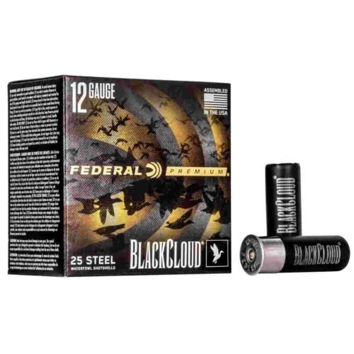 https3A2F2Fmedia.chattanoogashooting.com2Fimages2Fproduct2FFAPWBX14732FFAPWBX1473_1.jpg Federal Black Cloud FS Steel Shotshells 12g. 2-3/4 1-1/8oz 1500 fps #3 25/ct