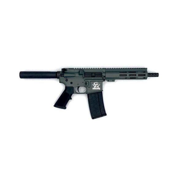 https3A2F2Fmedia.chattanoogashooting.com2Fimages2Fproduct2FIQGL15223PCHG2FIQGL15223PCHG.jpg Great Lakes AR-15 Pistol .223 Wylde 30rd Magazine 7.5" Nitride Barrel Charcoal Green Finish