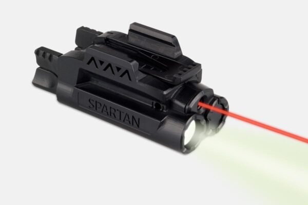 https3A2F2Fmedia.chattanoogashooting.com2Fimages2Fproduct2FLVSPSCR2FLVSPSCR.jpg LaserMax Spartan Adjustable Fit Laser/Light Combo - Red