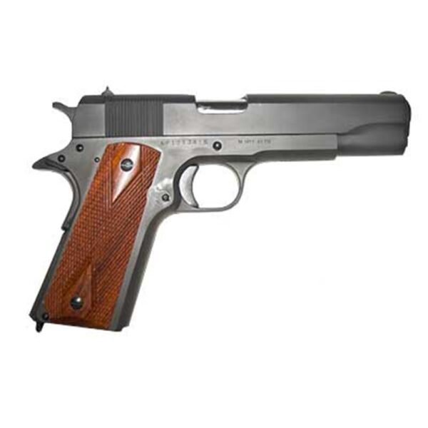 https3A2F2Fmedia.chattanoogashooting.com2Fimages2Fproduct2FOZ1911A1CIM2FOZ1911A1CIM-1.jpg Cimarron WWI A1 1911 Handgun .45 ACP 8rd Magazine 5" Barrel Wood Grips