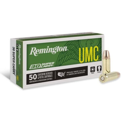 https3A2F2Fmedia.chattanoogashooting.com2Fimages2Fproduct2FRTR200152FRTR20015-1.jpg Remington UMC Handgun Ammunition .30 SC 100gr FMJ 1250 fps 50/ct
