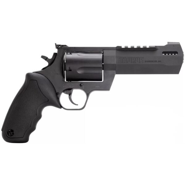 https3A2F2Fmedia.chattanoogashooting.com2Fimages2Fproduct2FTX2460051RH2FTX2460051RH.jpg Taurus Raging Hunter 460 S&W Magnum 5 Round Capacity 5.12" Barrel Black Grip