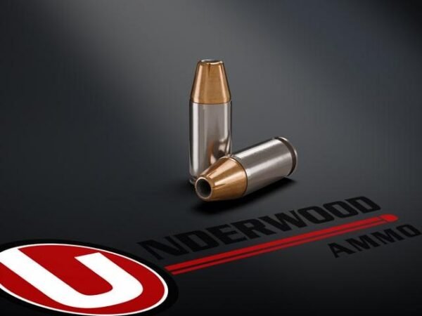 https3A2F2Fmedia.chattanoogashooting.com2Fimages2Fproduct2FUB1142FUB114.jpg Underwood Hunting & Self Defense Handgun Ammunition 9mm Luger 124 Grain JHP 1150 fps 20/ct