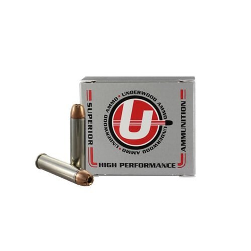 https3A2F2Fmedia.chattanoogashooting.com2Fimages2Fproduct2FUB3452FUB345.jpg Underwood Ammo XTP Handgun Ammunition .460 S&W Mag 300gr JHP 1750 fps 20/ct