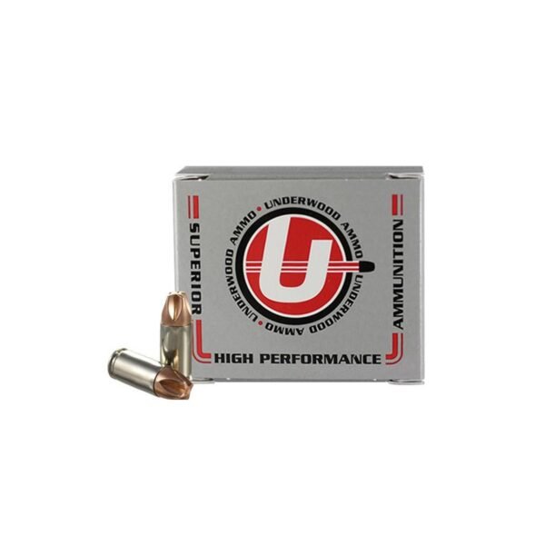 https3A2F2Fmedia.chattanoogashooting.com2Fimages2Fproduct2FUB8632FUB863_1.jpg Underwood Ammo Xtreme Defender Handgun Ammunition 9mm Luger 68gr Monolithic Solid 1700 fps 20/ct