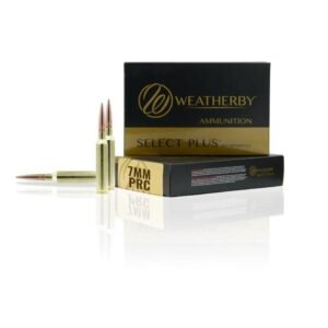 Weatherby Select Plus Rifle Ammunition 7mm PRC 150gr Scirocco 3050 fps 20/ct