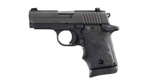 https3A2F2Fmedia.chattanoogashooting.com2Fimages2Fproduct2FXI4433522FXI443352.jpg Sig P938 9mm 3" 7rd Black Nitron Night Sights Black Rubber Grips
