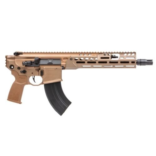 https3A2F2Fmedia.chattanoogashooting.com2Fimages2Fproduct2FXI6608652FXI660865.jpg Sig MCX-SPEAR-LT Pistol 7.62x39mm 30rd Magazine 11.5" Barrel FDE