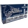 https3A2F2Fmedia.chattanoogashooting.com2Fimages2Fproduct2FXN7MM08B2FXN7MM08B-1.jpg Fiocchi Field Dynamics Rifle Ammunition 7mm-08 Rem 139 gr PSP 2800 fps 20/ct